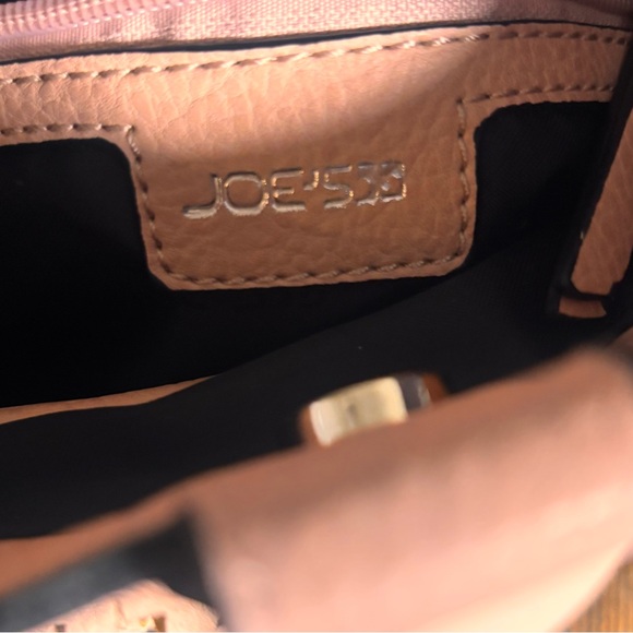 Joe’s Jeans Pink Woven Bucket Bag Crossbody EUC - Picture 11 of 14